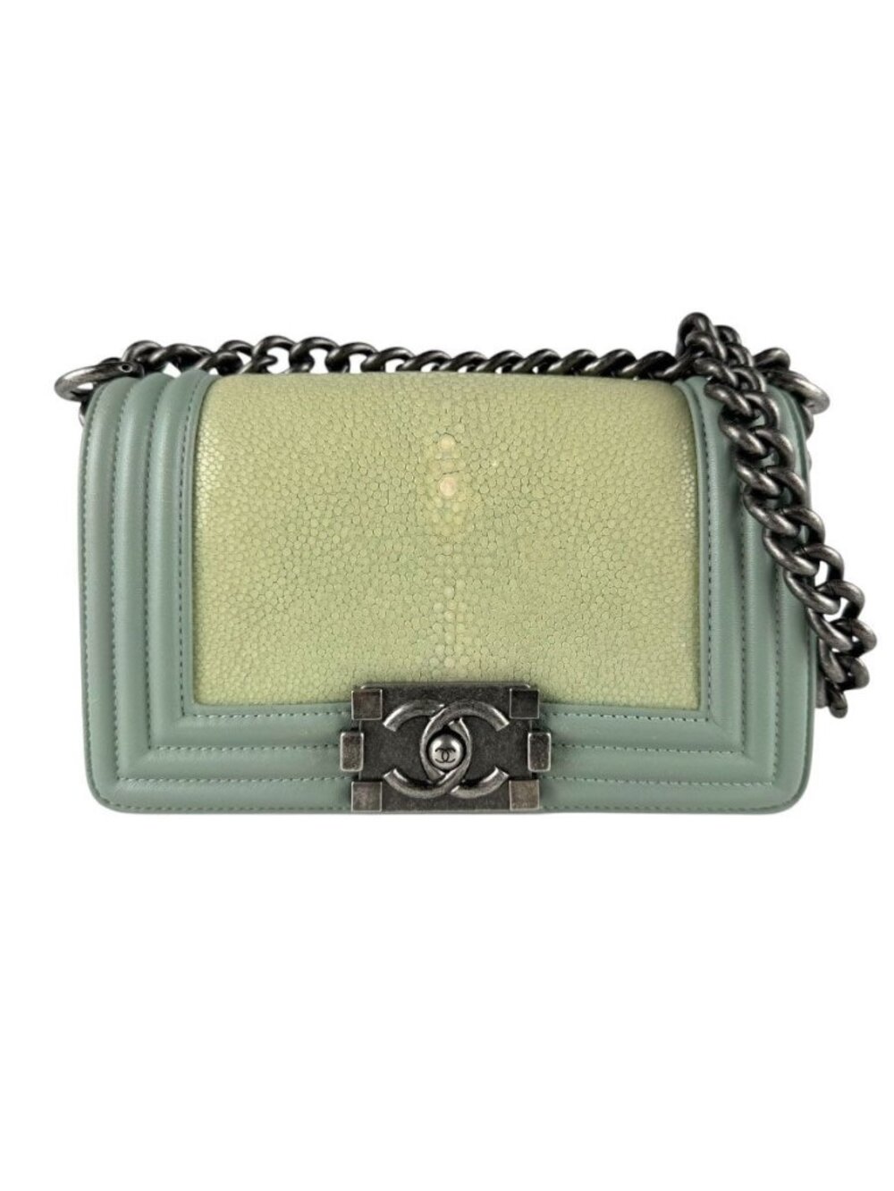 Chanel Shoulder Bag Green